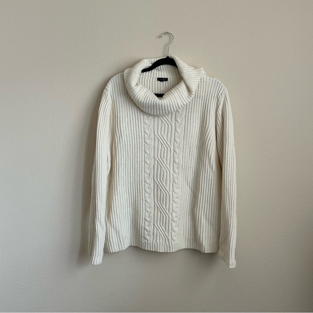 Talbots Cream Sweater